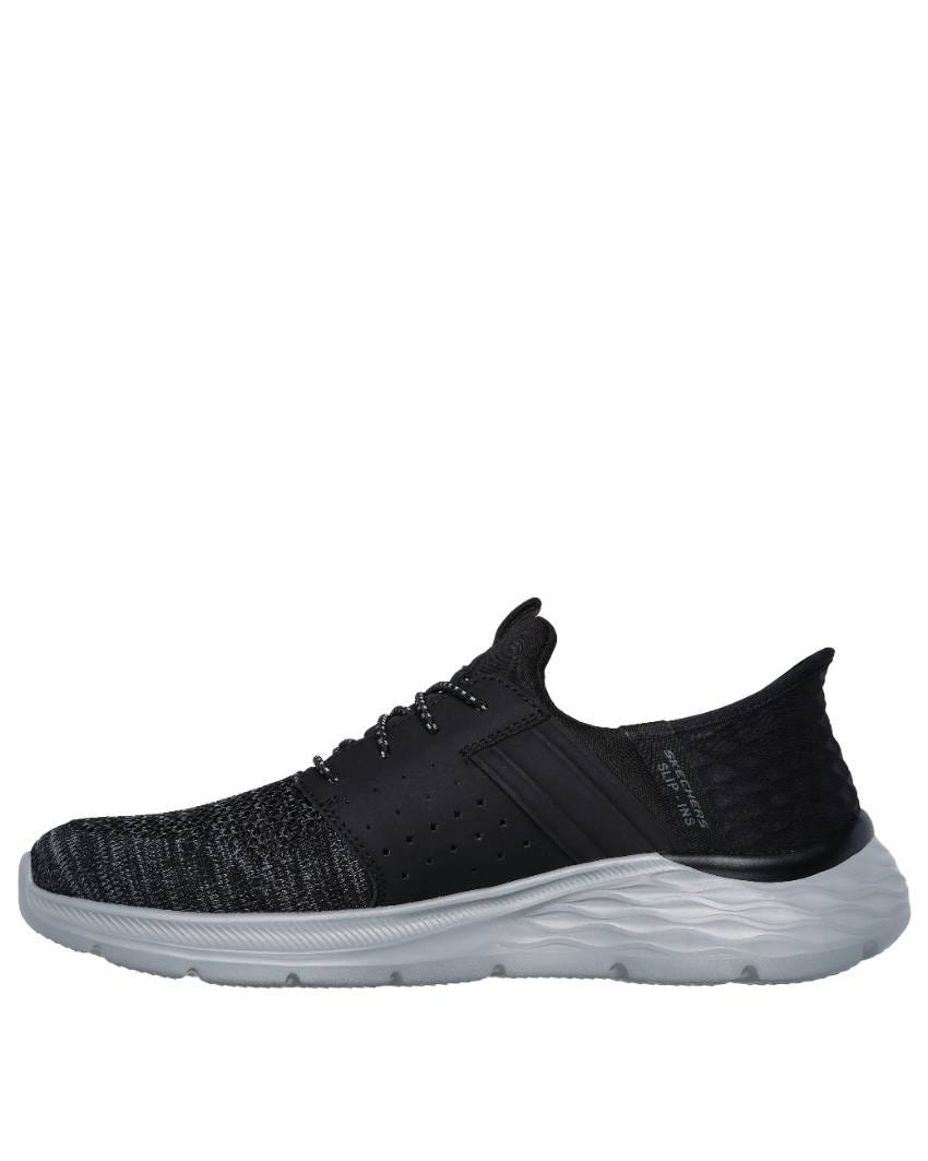 Skechers Slip-Ins: Relaxed Fit: Garner - Newick - BLACK slider