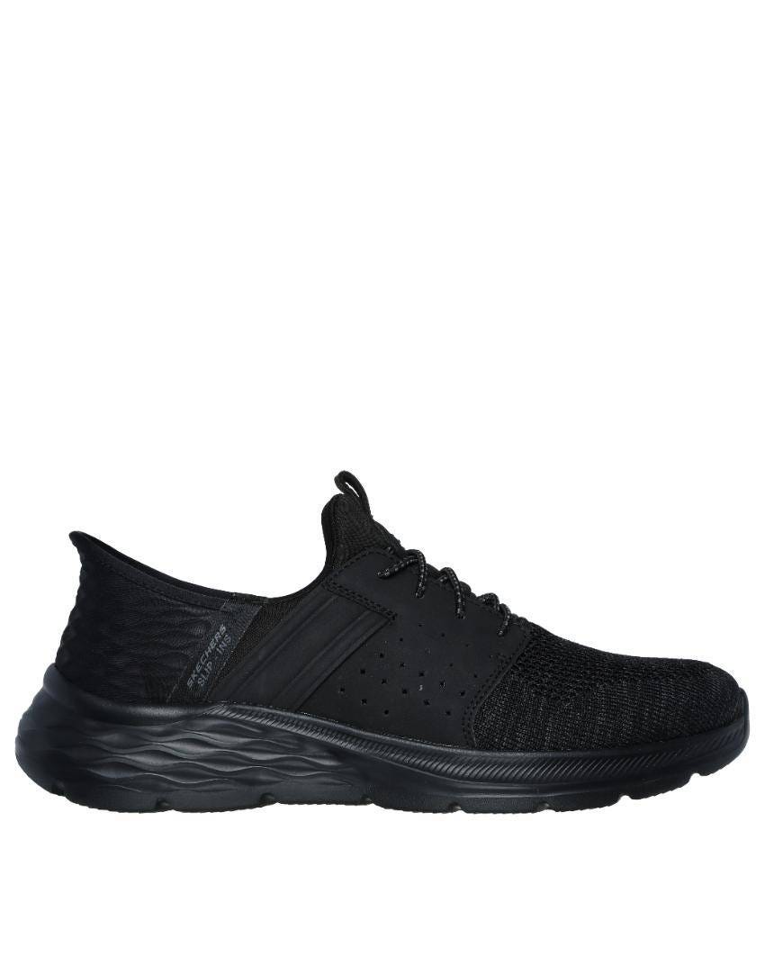 Skechers Slip-Ins: Relaxed Fit: Garner - Newick - BLACK/BLACK slider