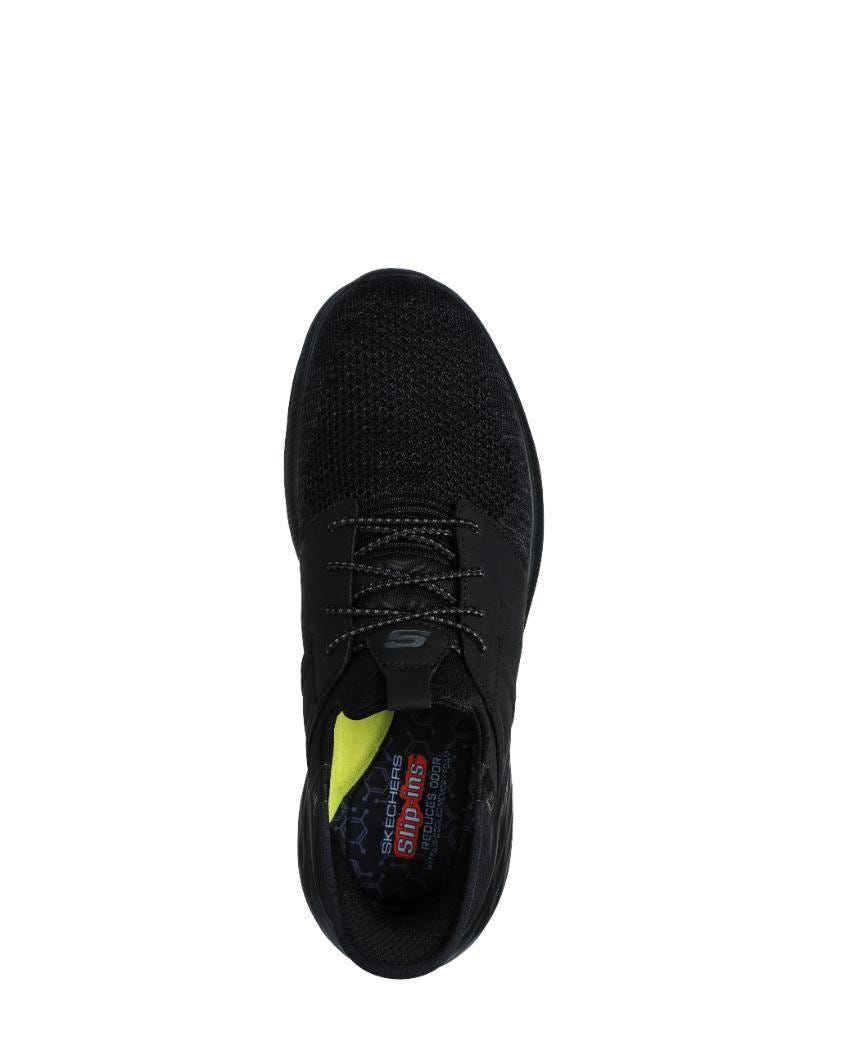 Skechers Slip-Ins: Relaxed Fit: Garner - Newick - BLACK/BLACK slider