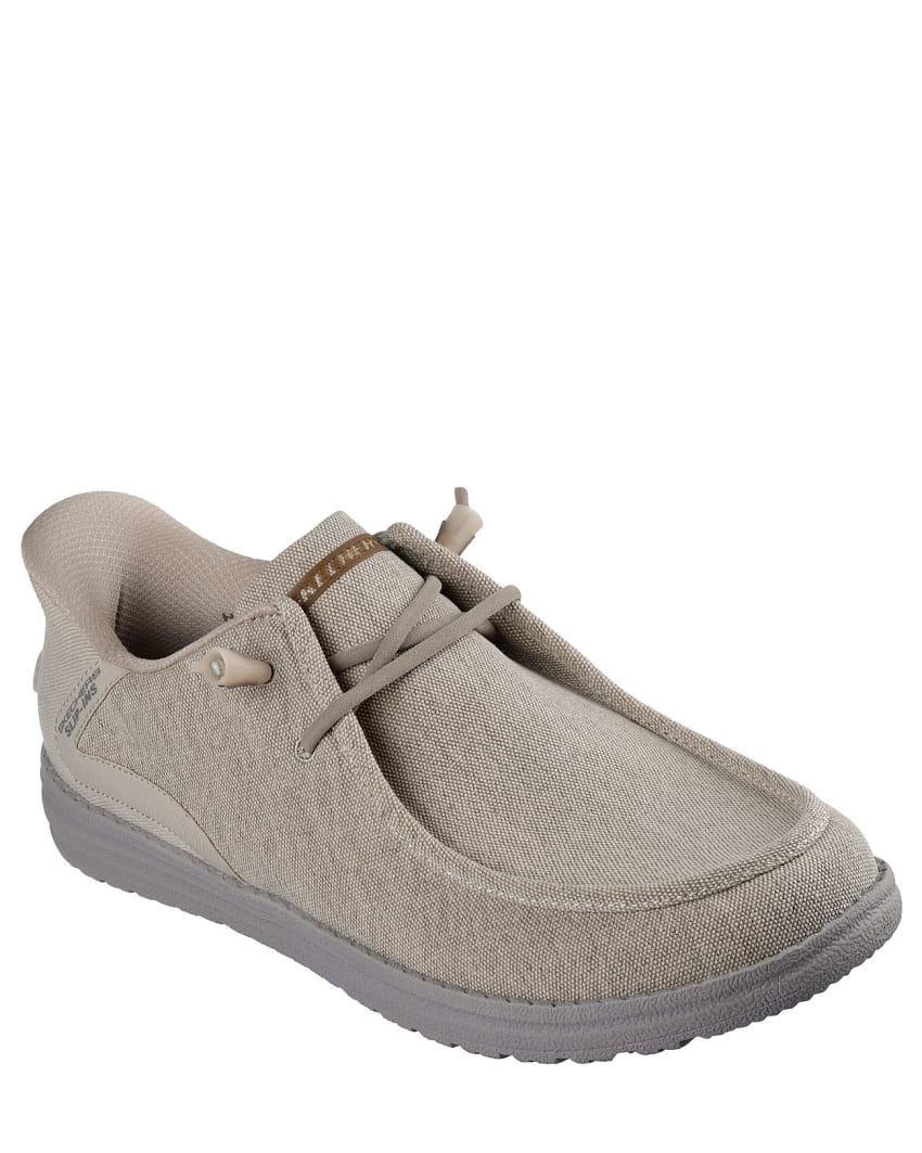 Skechers Slip-Ins Relaxed Fit: Melson - Coronado Extra Wide Fit - TAUPE