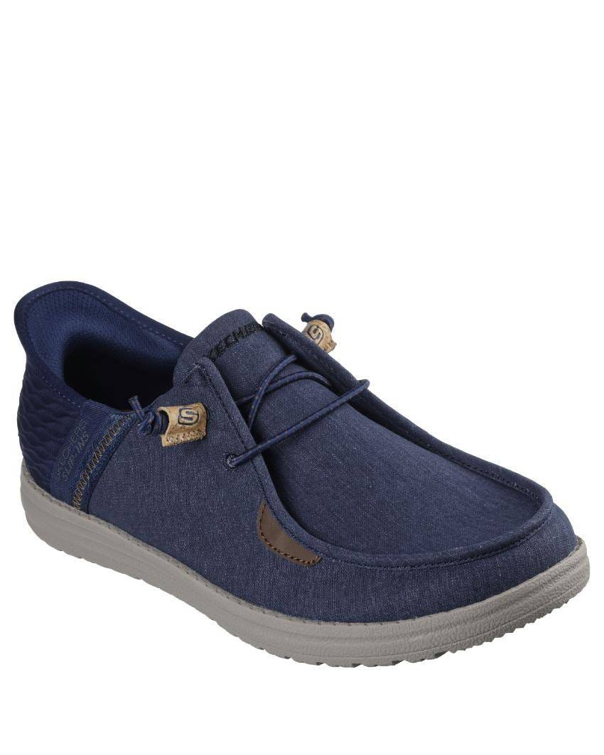 Skechers Slip-Ins Relaxed Fit: Melson - NAVY slider