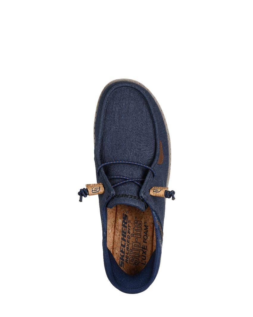 Skechers Slip-Ins Relaxed Fit: Melson - NAVY slider