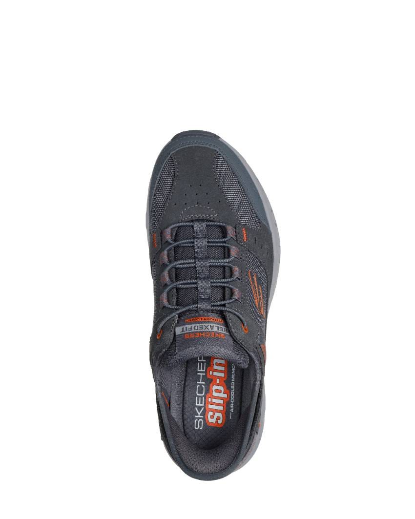 Skechers Slip-Ins Relaxed Fit: Oak Canyon - GREY/ORANGE slider