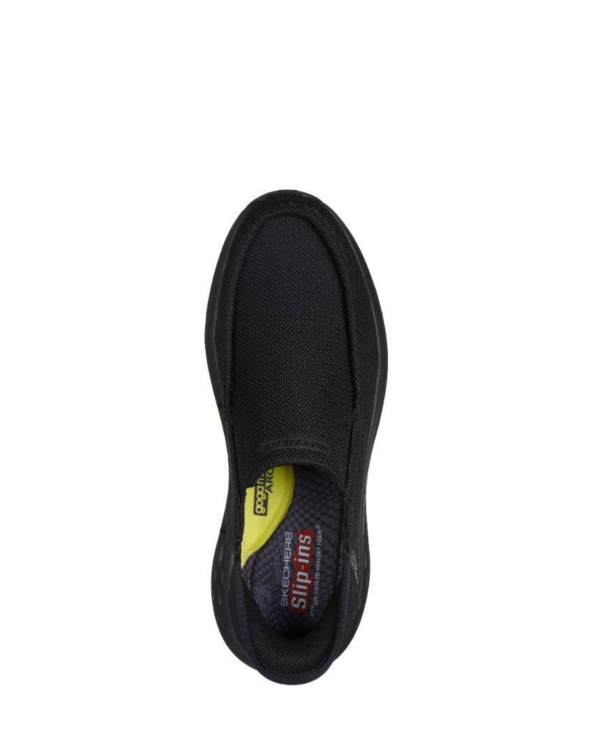 Skechers Slip-Ins Relaxed Fit: Parson - Ralven Extra Wide Fit - BLACK/BLACK slider