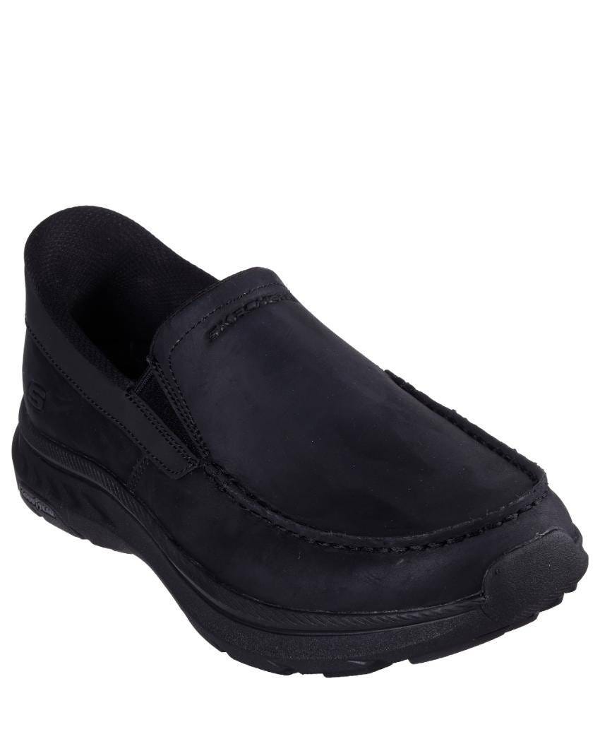 Skechers Slip-Ins Relaxed Fit: Pollard - Osgood Extra Wide Fit - BLACK slider