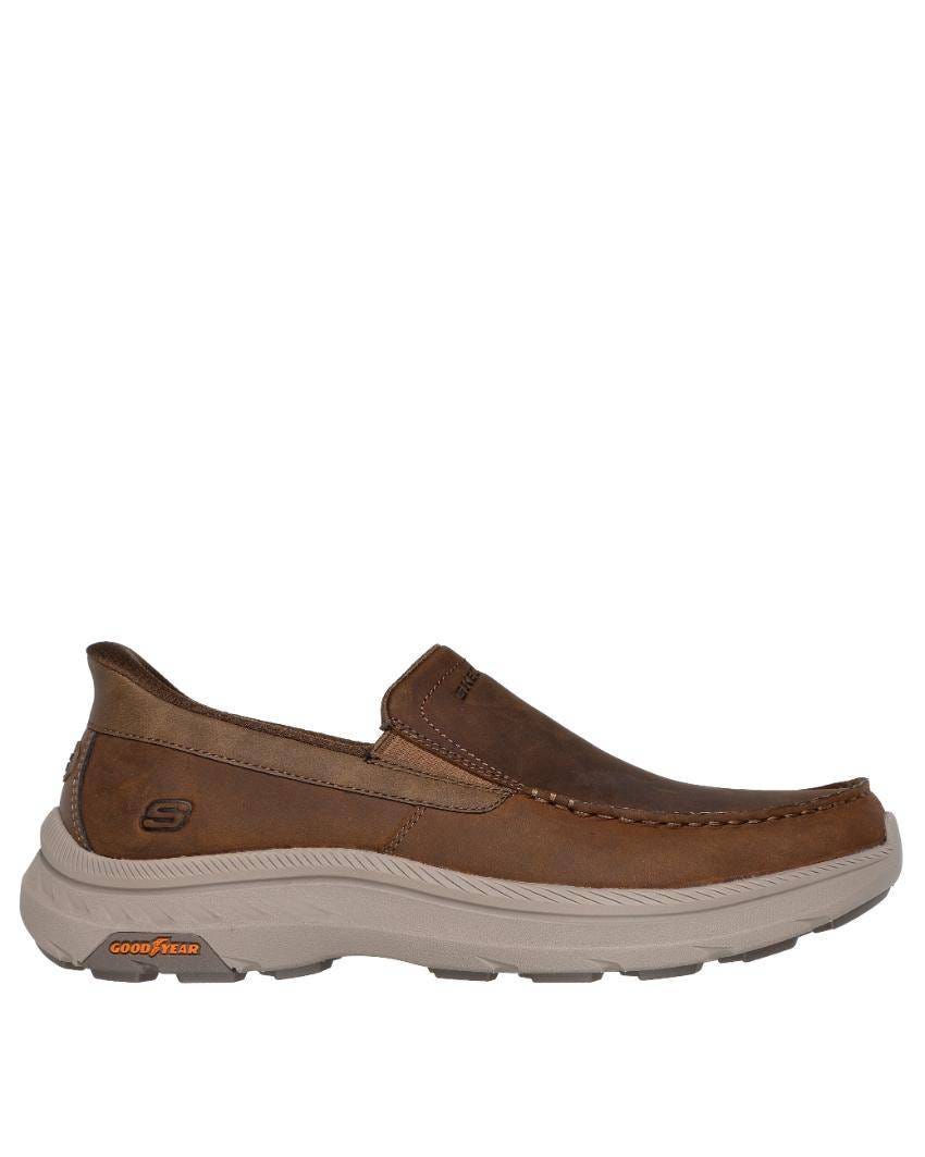 Skechers Slip-Ins Relaxed Fit: Pollard - Osgood Extra Wide Fit - DESERT slider