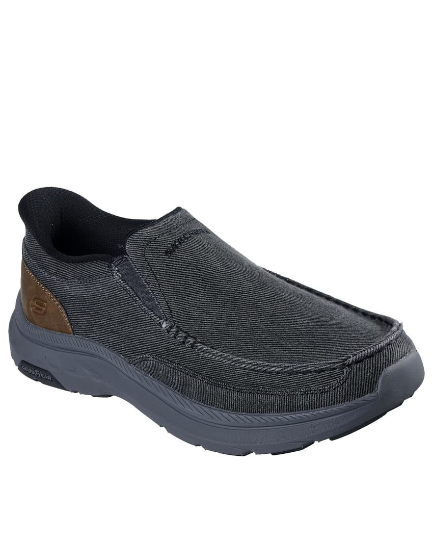 Skechers Slip-Ins Relaxed Fit: Pollard - Rohan - BLACK