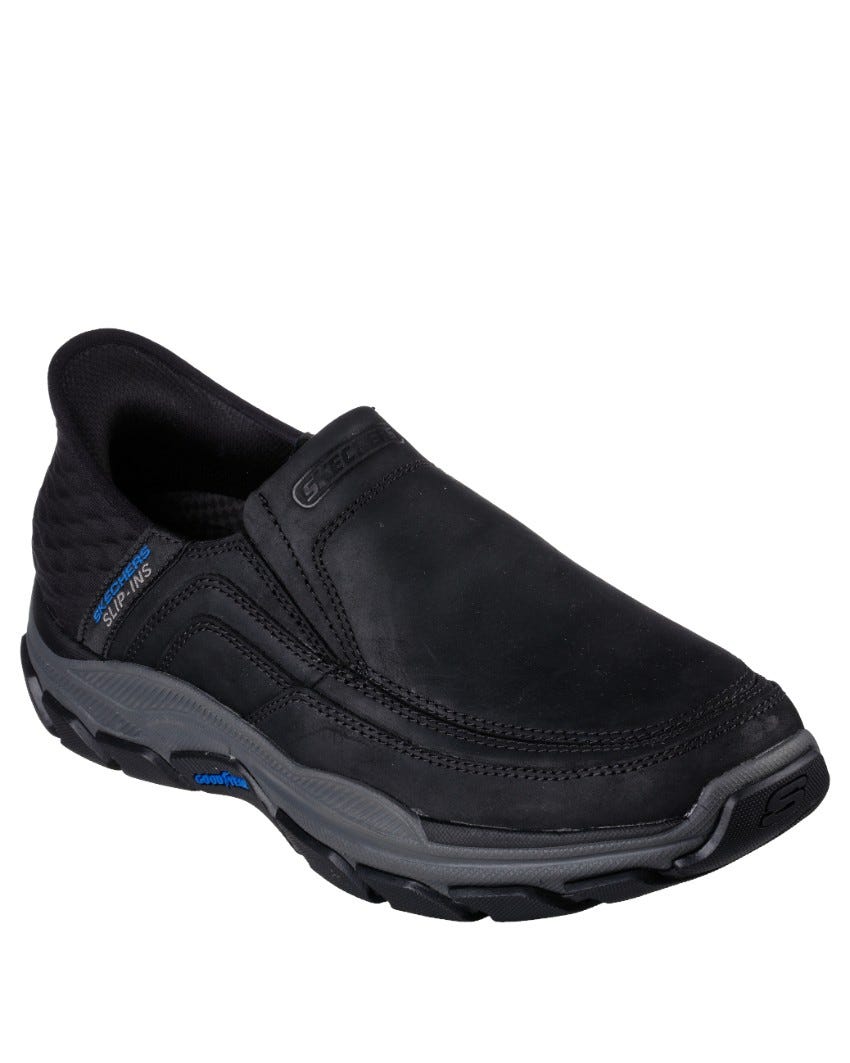 Skechers Slip-Ins Relaxed Fit: Respected - Elgin - BLACK slider