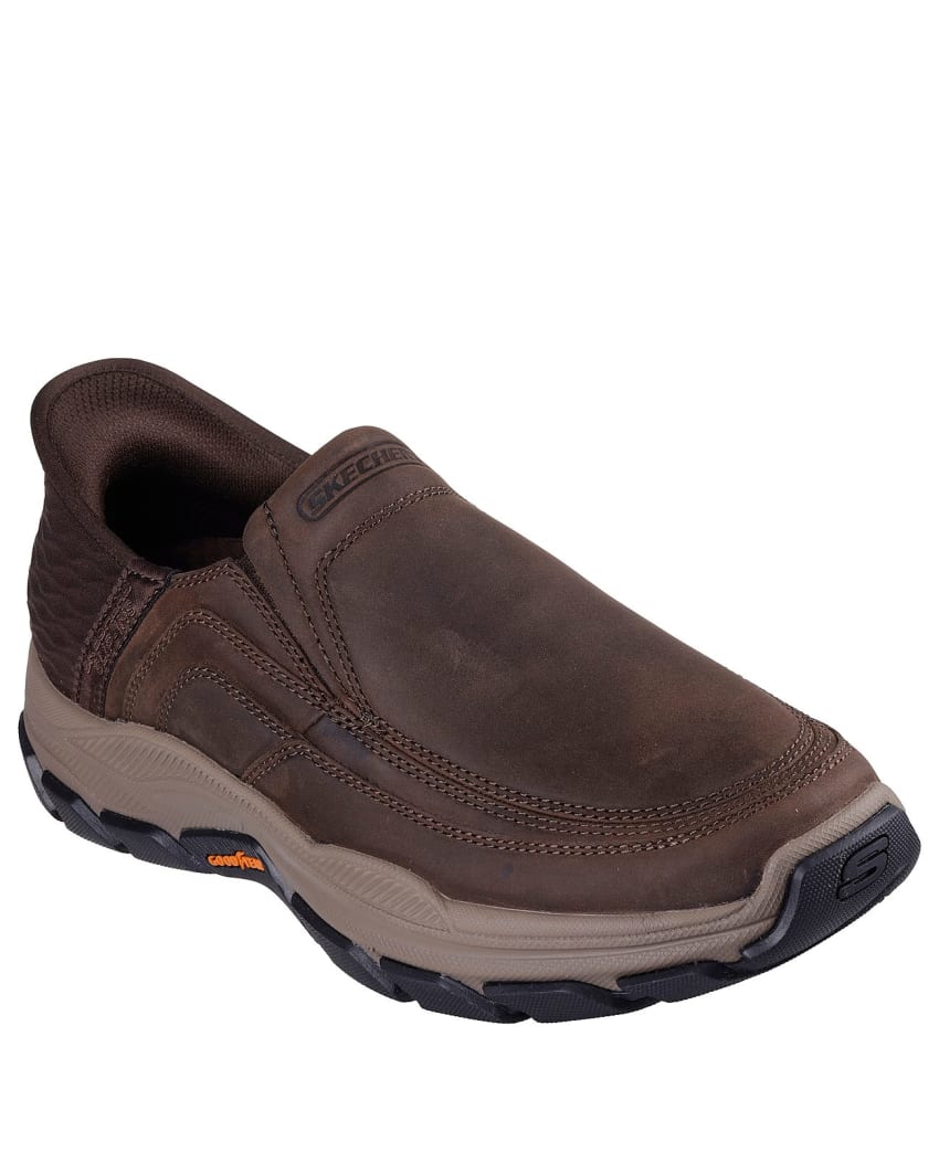 Skechers Slip-Ins Relaxed Fit: Respected - Elgin - CHOC