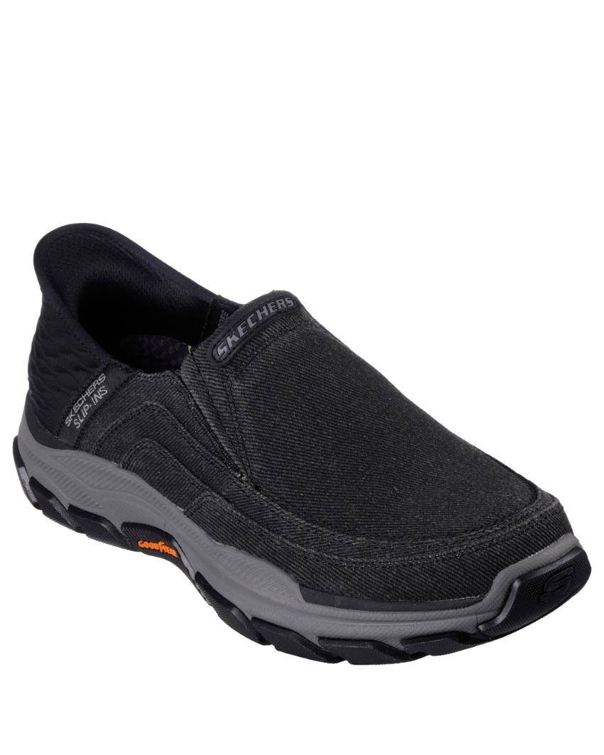 Skechers Slip-Ins Relaxed Fit: Respected - Holmgren - BLACK slider