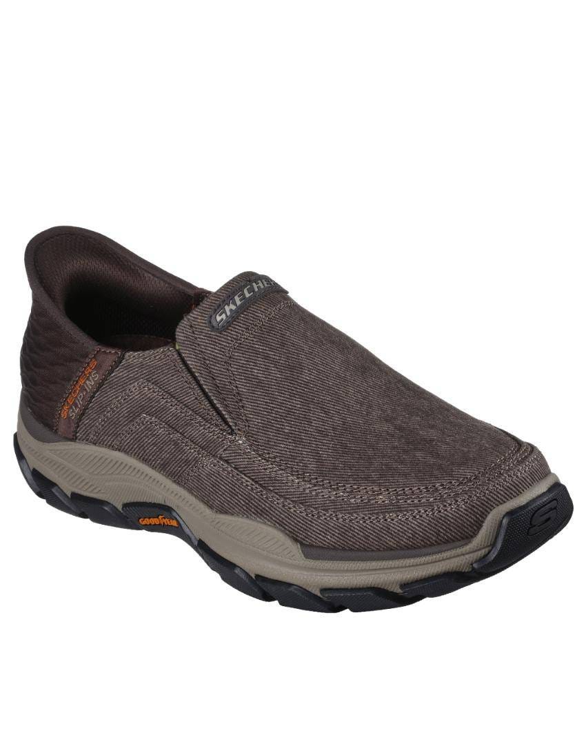 Skechers Slip-Ins Relaxed Fit: Respected - Holmgren - BROWN slider