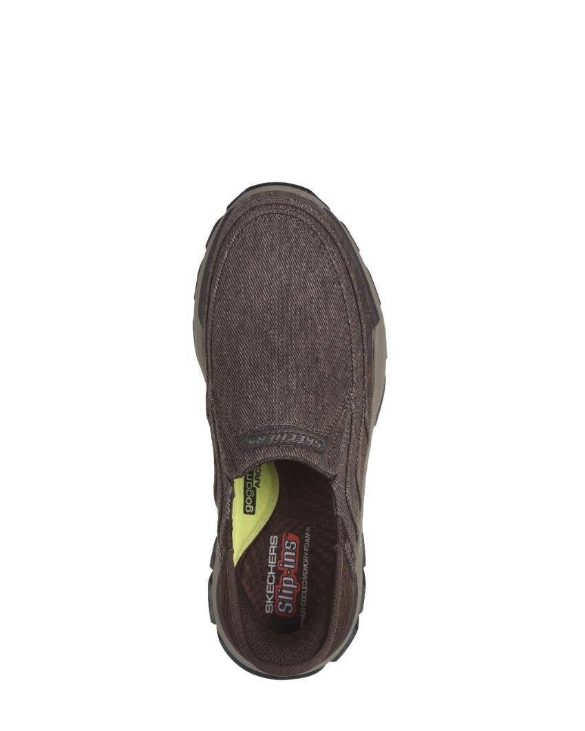 Skechers Slip-Ins Relaxed Fit: Respected - Holmgren - BROWN slider