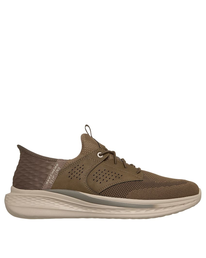 Skechers Slip-Ins: Relaxed Fit: Slade - Caster - KHAKI slider