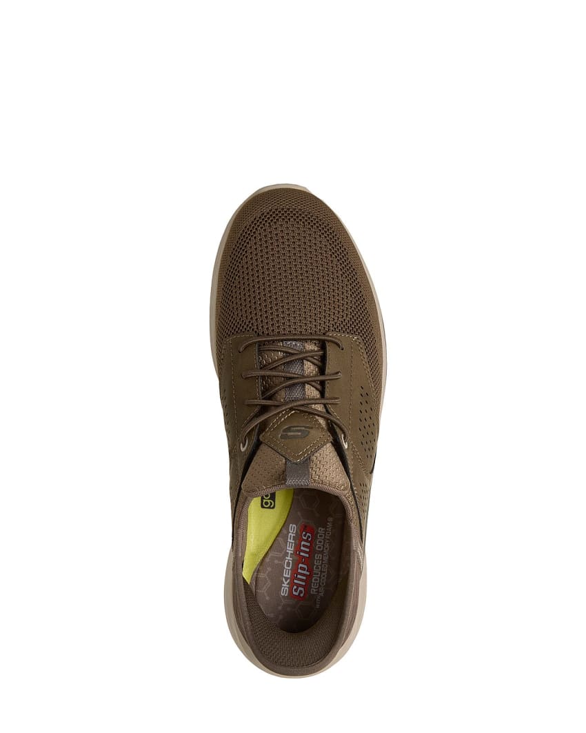 Skechers Slip-Ins: Relaxed Fit: Slade - Caster - KHAKI slider