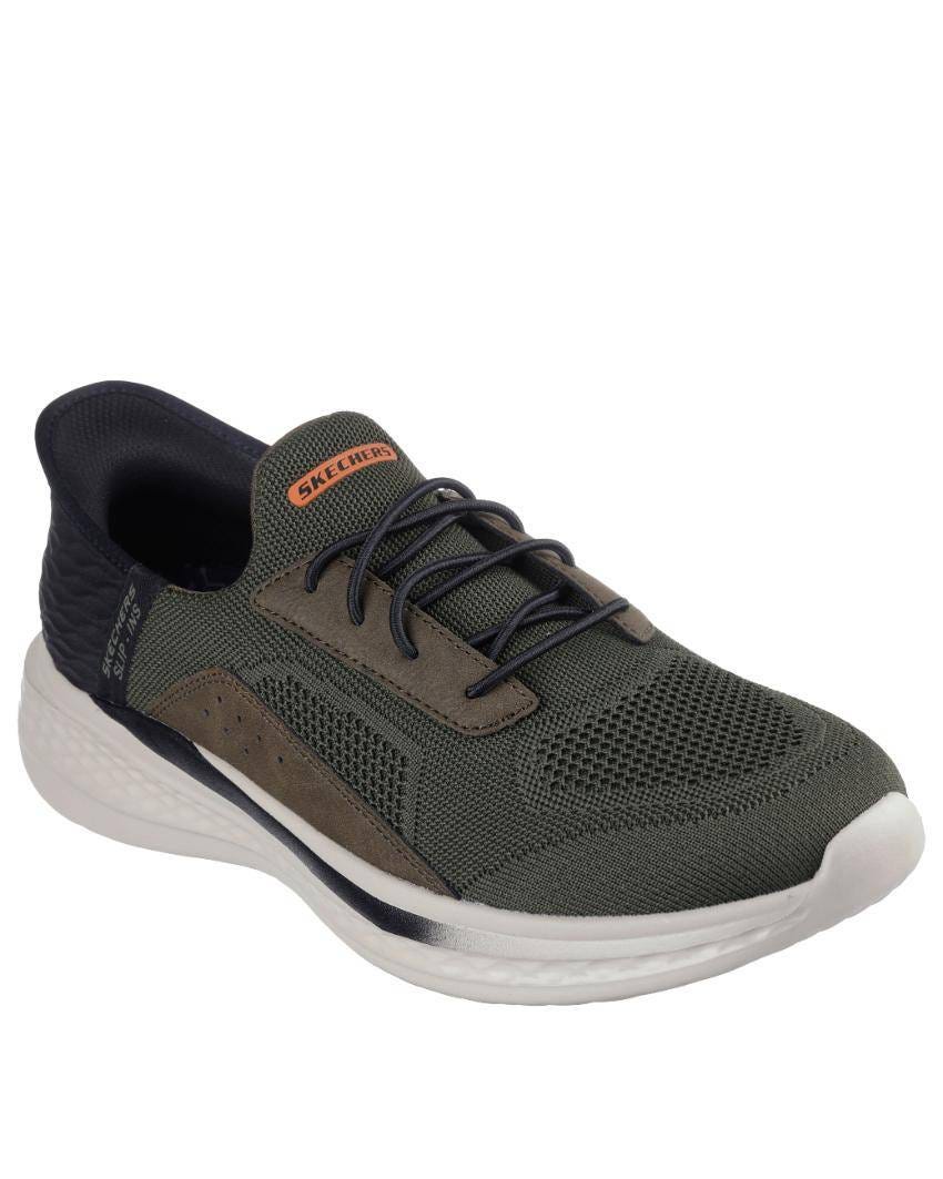 Skechers Slip-Ins Relaxed Fit: Slade - Cohen - OLIVE slider