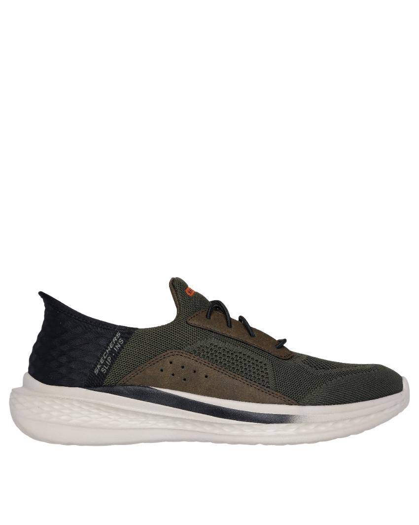 Skechers Slip-Ins Relaxed Fit: Slade - Cohen - OLIVE slider