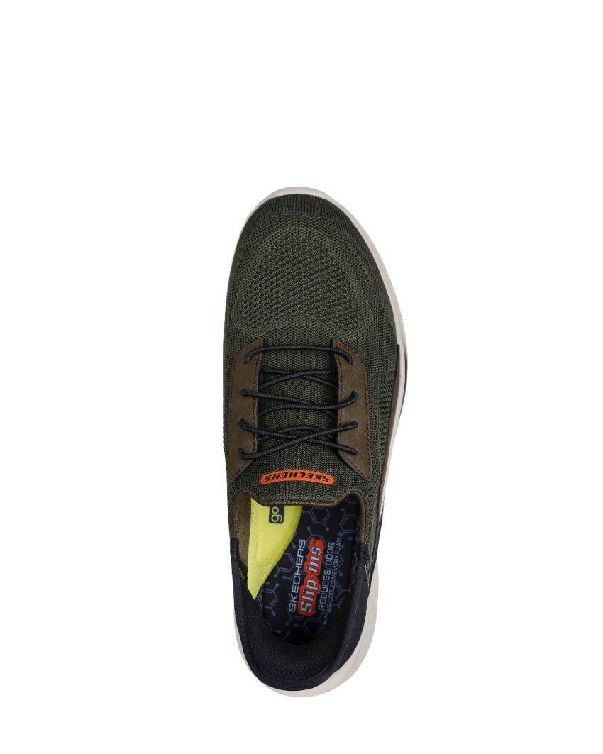 Skechers Slip-Ins Relaxed Fit: Slade - Cohen - OLIVE slider