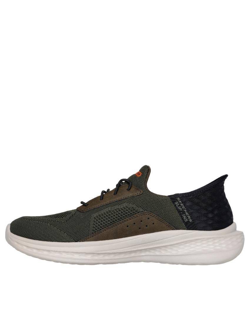 Skechers Slip-Ins Relaxed Fit: Slade - Cohen - OLIVE slider