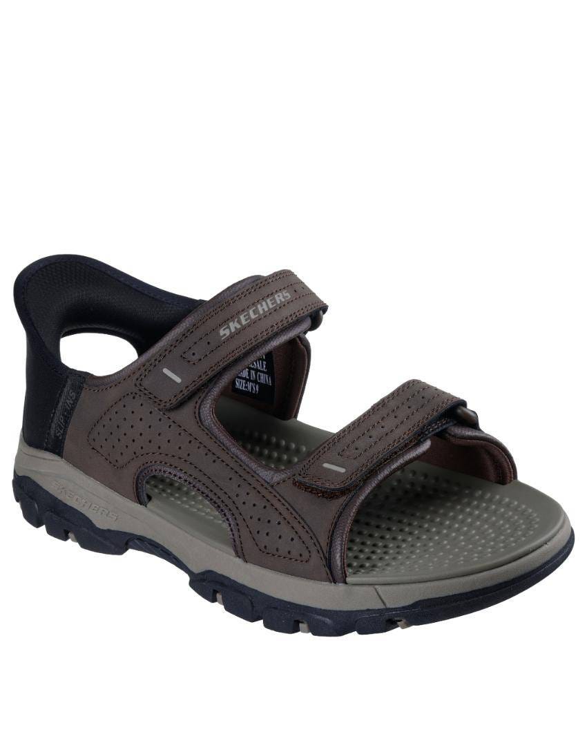 Skechers Slip-Ins Relaxed Fit: Tresman - Reece - CHOCOLATE slider