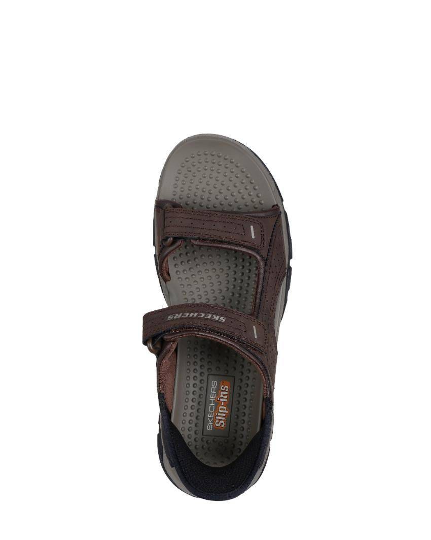 Skechers Slip-Ins Relaxed Fit: Tresman - Reece - CHOCOLATE slider