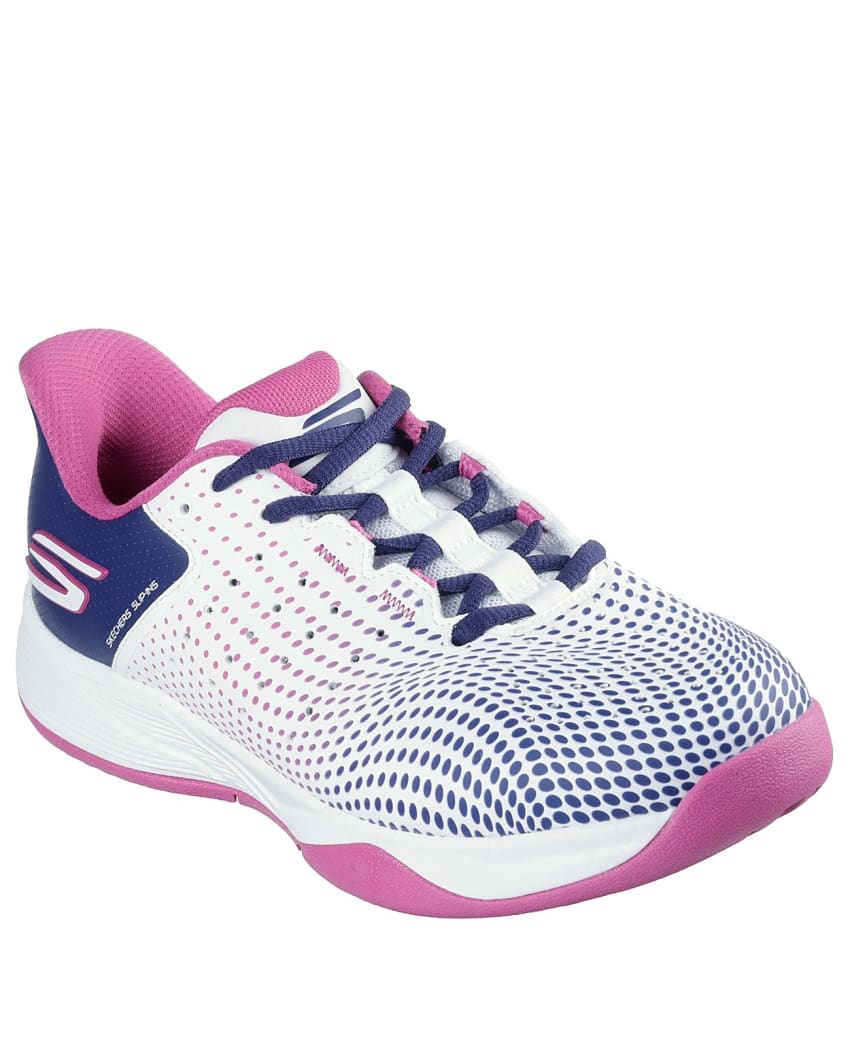 Skechers Slip-Ins Relaxed Fit: Viper Court Reload - WHITE/NAVY/PINK slider