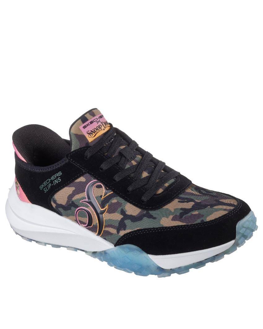 Skechers Slip-Ins: Snoop Dogg: Frenzy Snoop Frenzy Dr. Bombay - CAMO SYNTHETIC