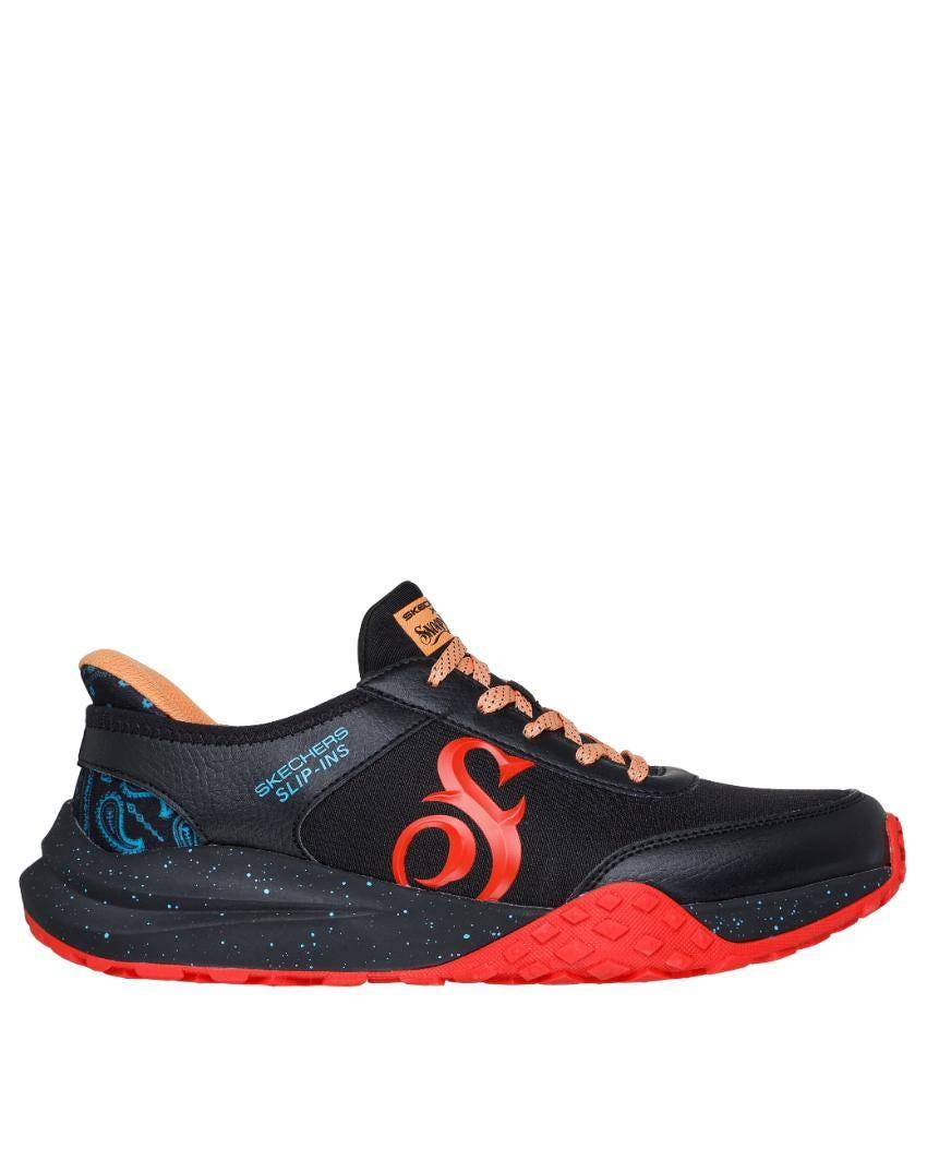 Skechers Slip-Ins Snoop Dogg: Frenzy - Snoop Frenzy Evader Slip-Ins - BLACK /ORANGE slider