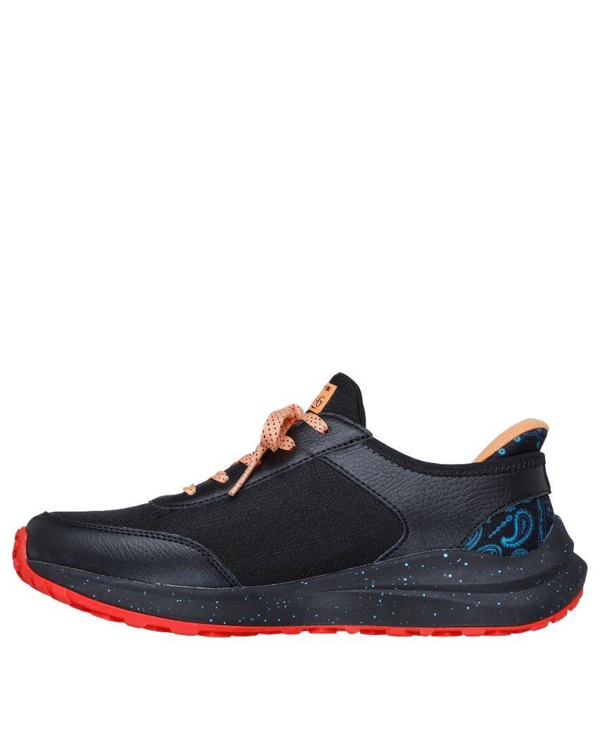 Skechers Slip-Ins Snoop Dogg: Frenzy - Snoop Frenzy Evader Slip-Ins - BLACK /ORANGE slider