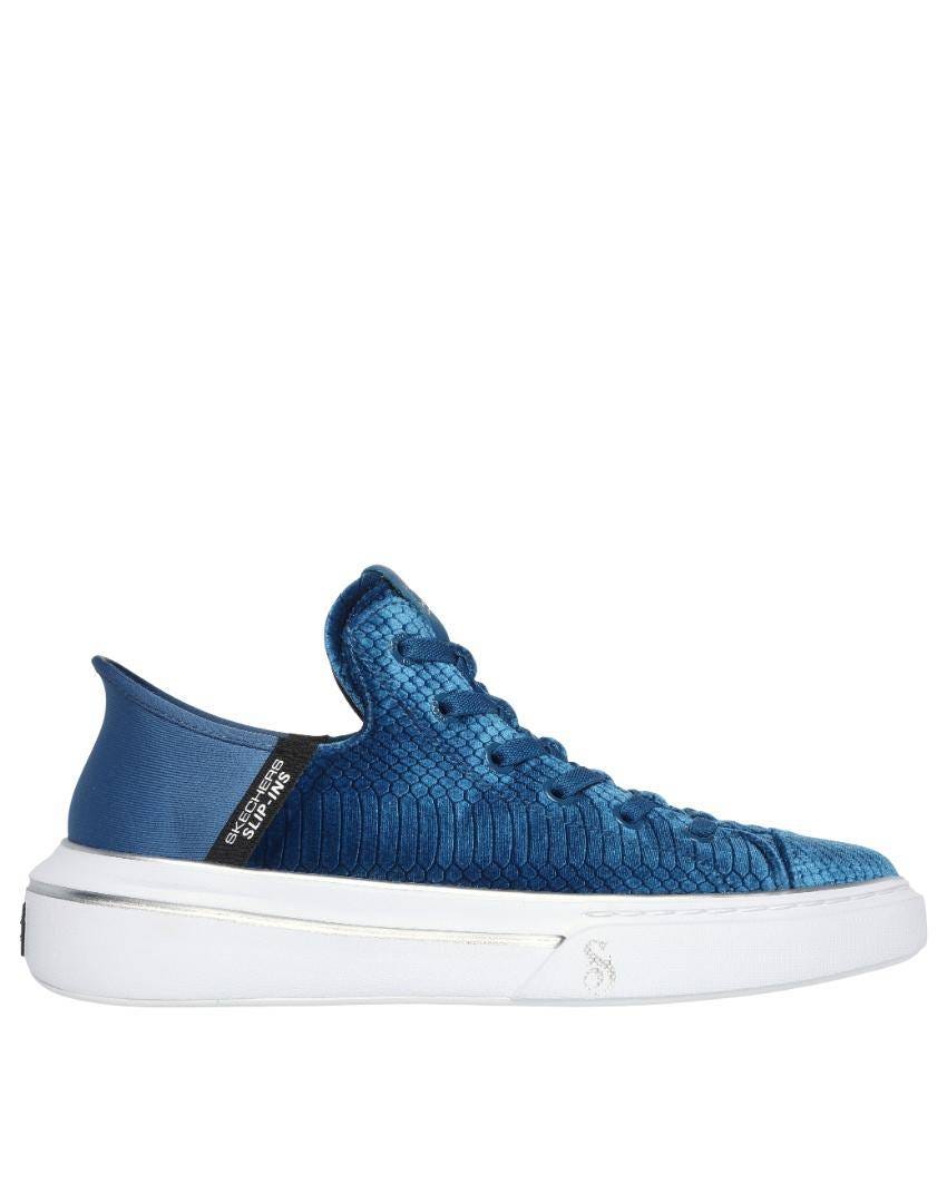 Skechers Slip-Ins: Snoop One - Boss Life Velvet - BLUE slider