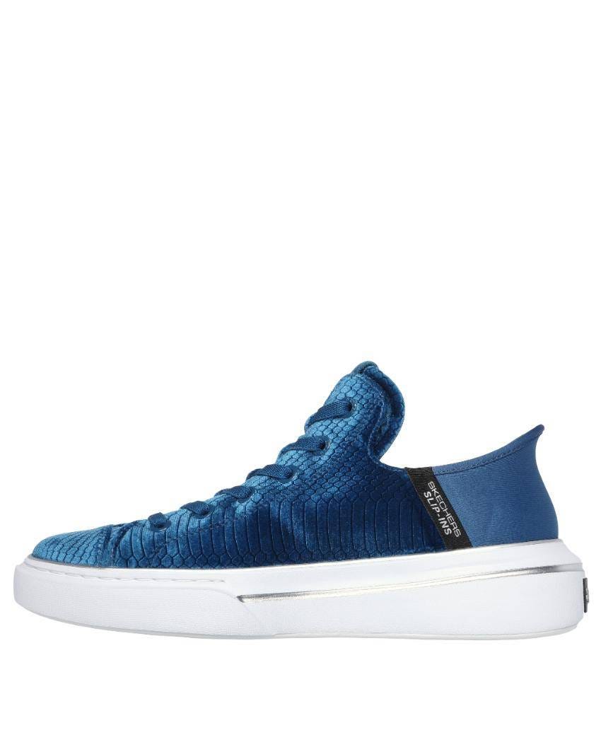 Skechers Slip-Ins: Snoop One - Boss Life Velvet - BLUE slider