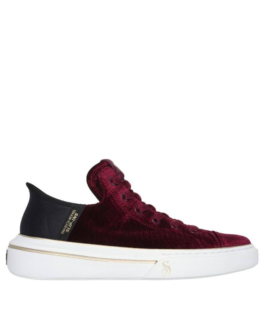 Skechers Slip-Ins: Snoop One - Boss Life Velvet - BURGUNDY slider