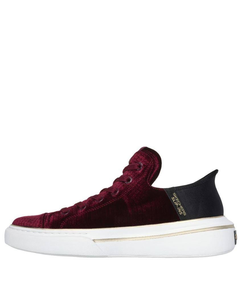 Skechers Slip-Ins: Snoop One - Boss Life Velvet - BURGUNDY slider