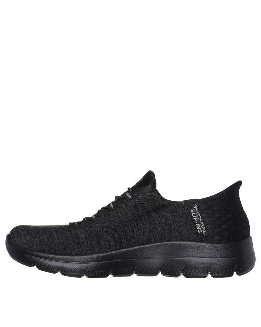 Skechers Slip-Ins: Summits - Dazzling Haze - BLACK/BLACK slider