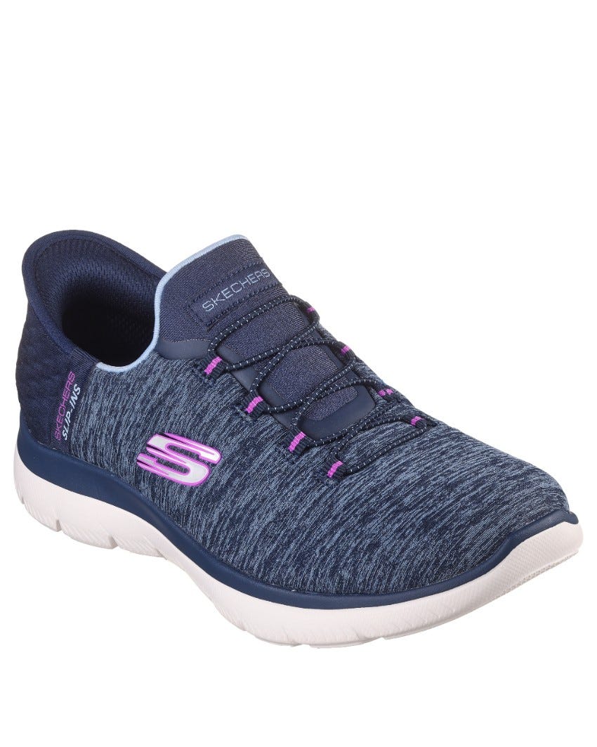 Skechers Slip-Ins: Summits - Dazzling Haze - NAVY/PURPLE slider