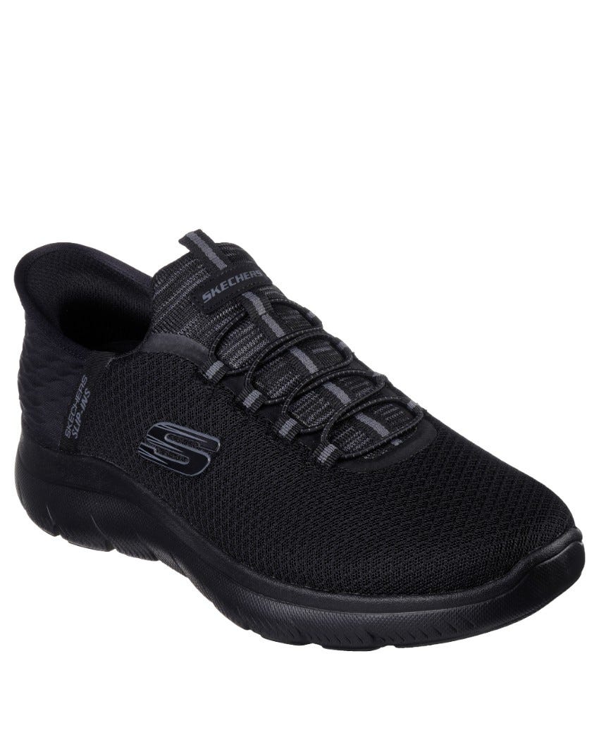 Skechers Slip-Ins: Summits - High Range - BLACK/BLACK slider