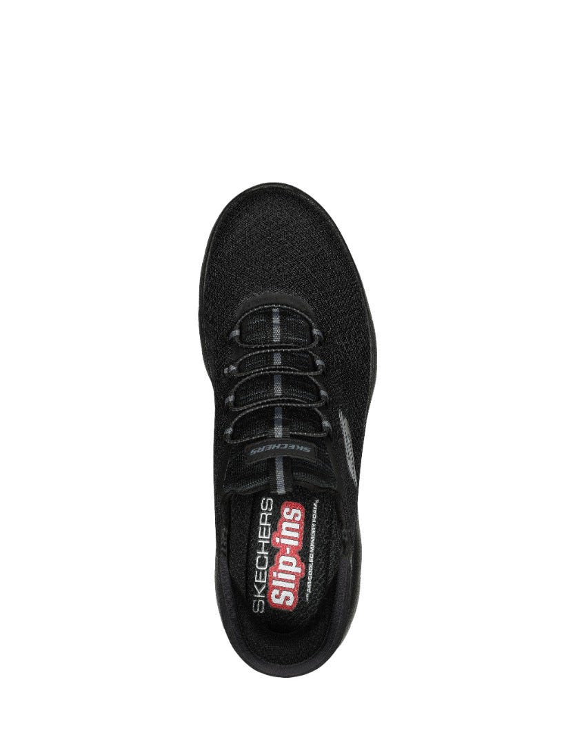 Skechers Slip-Ins: Summits - High Range - BLACK/BLACK slider