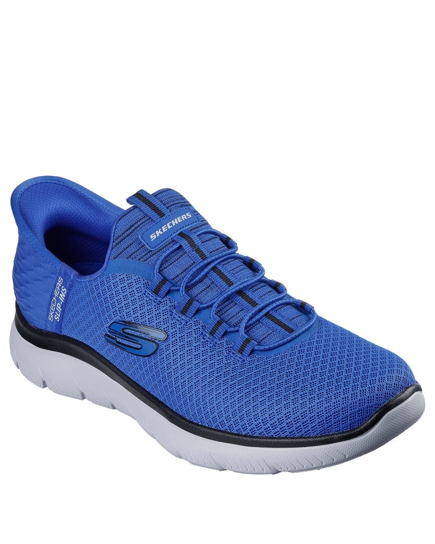 Skechers Slip-Ins: Summits - High Range - BLUE BLACK
