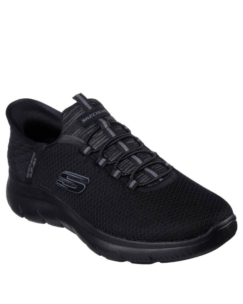 Skechers Slip-Ins: Summits - High Range Wide Fit - BLACK/BLACK slider