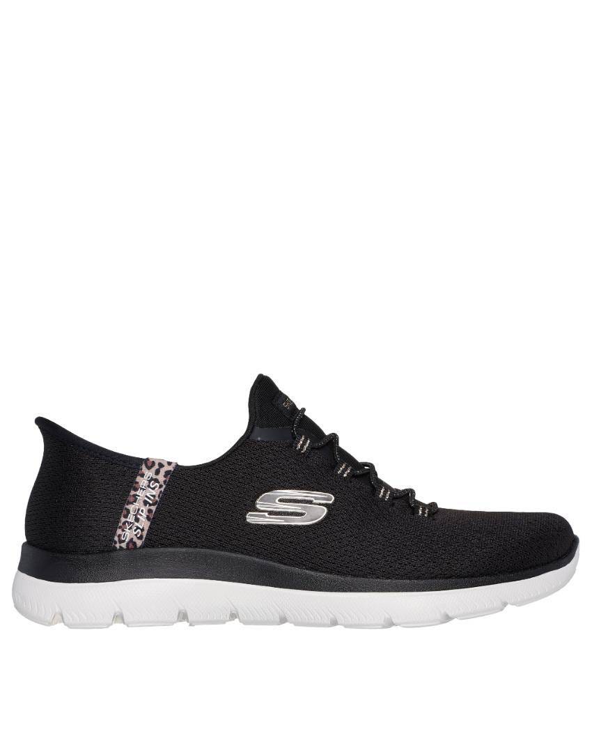 Skechers Slip-Ins: Summits - Leopard Chic - BLACK MULTI slider