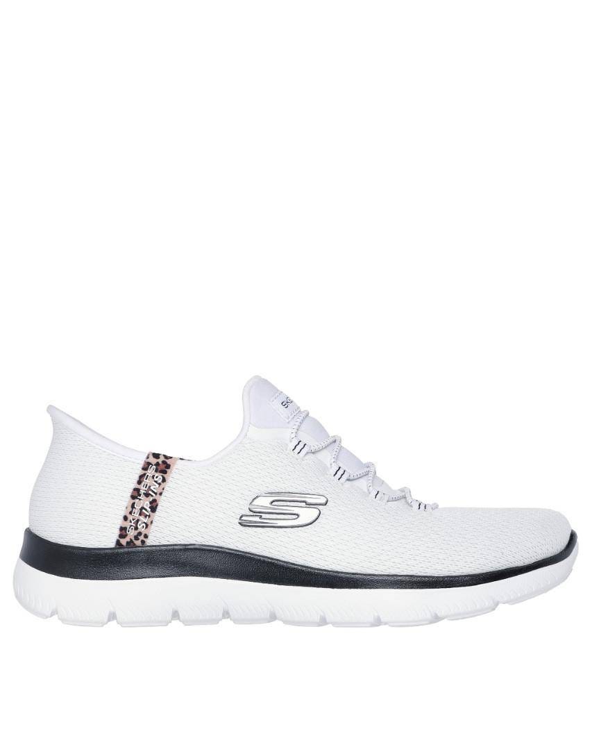 Skechers Slip-Ins: Summits - Leopard Chic - WHITE MULTI slider