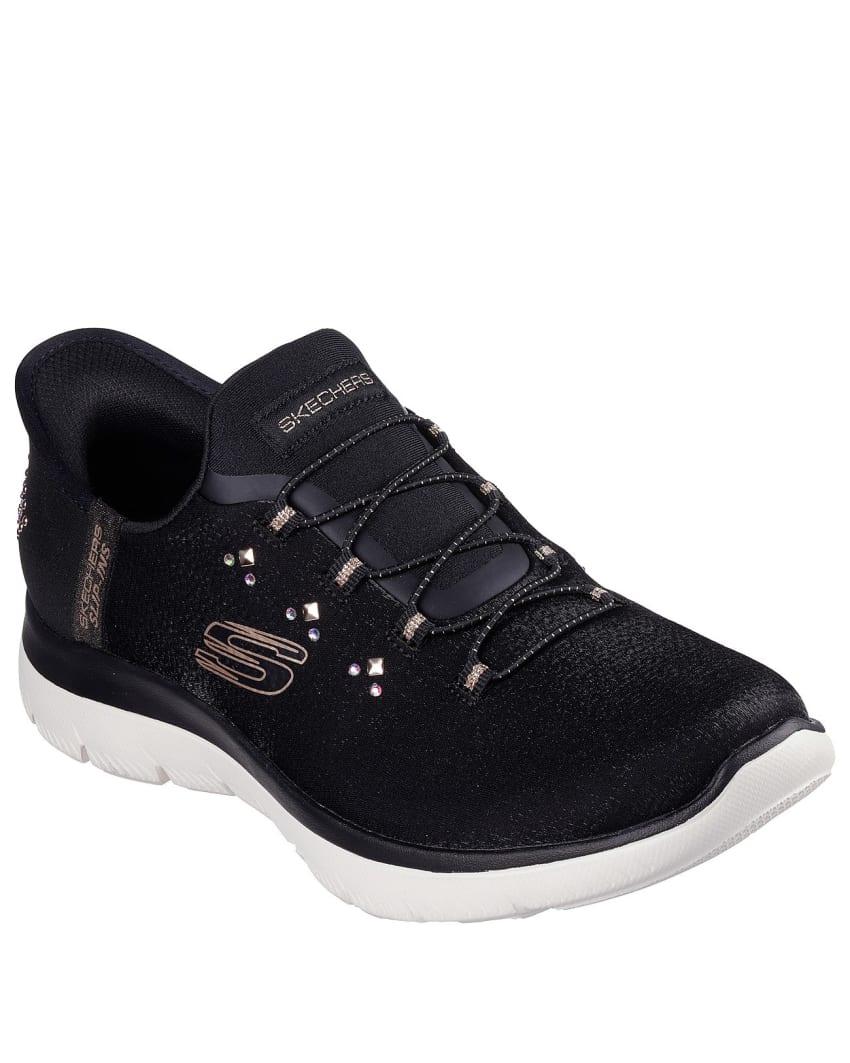 Skechers Slip-Ins: Summits - Shining Diamond - BLACK/GOLD
