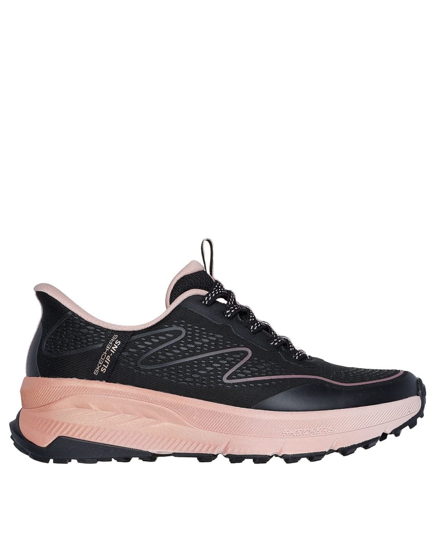 Skechers Slip-Ins: Switch Back - Mist - BLACK/PINK slider