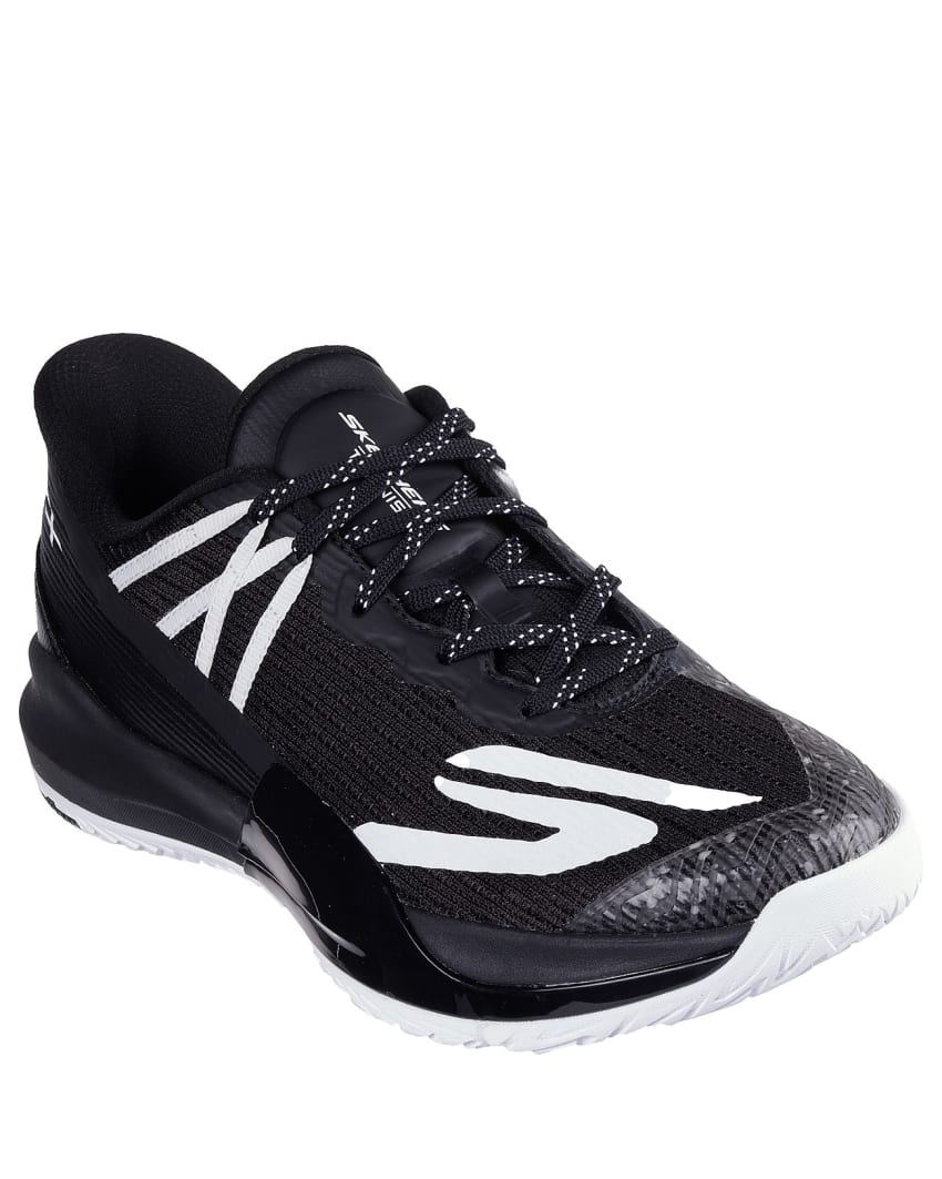 Skechers Slip-Ins: Tennis Baseline Bully - BLACK/WHITE slider