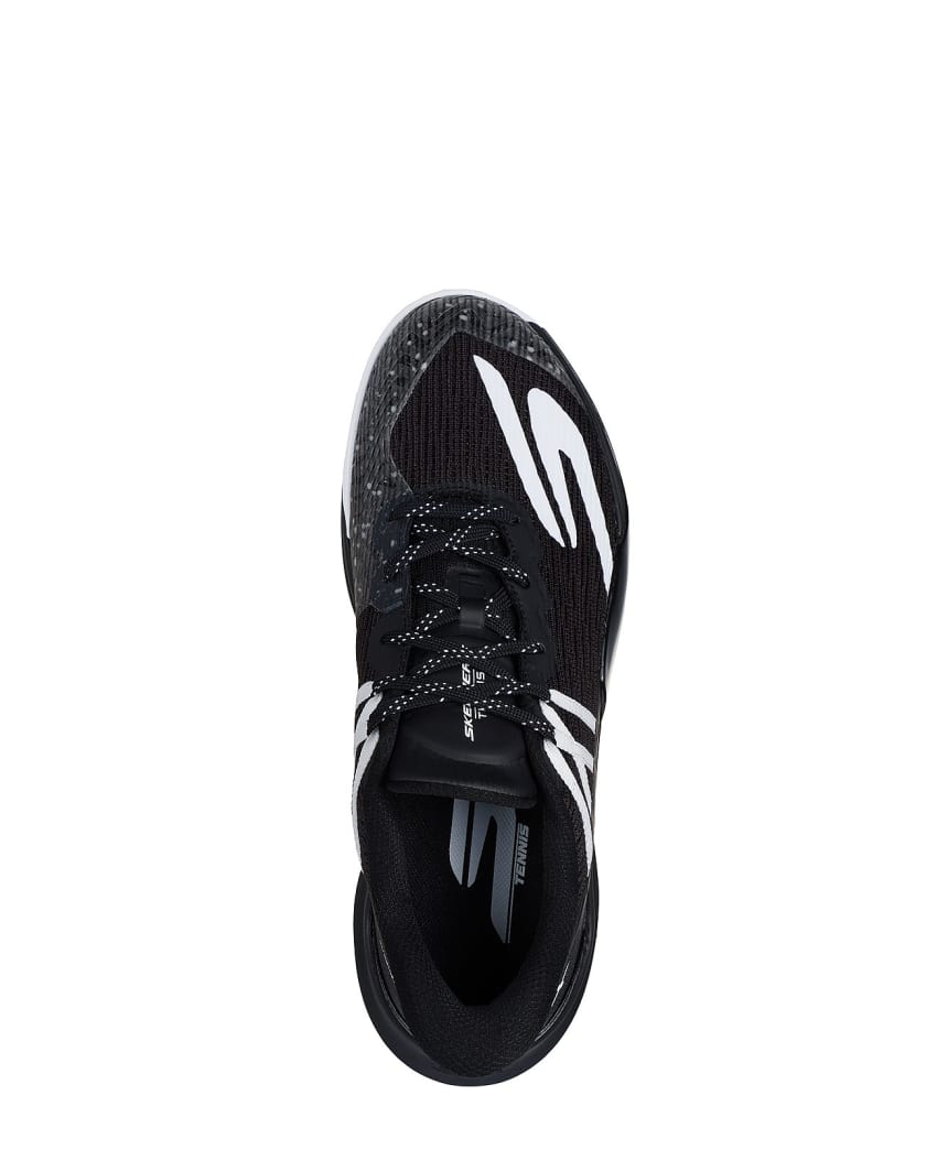 Skechers Slip-Ins: Tennis Baseline Bully - BLACK/WHITE slider