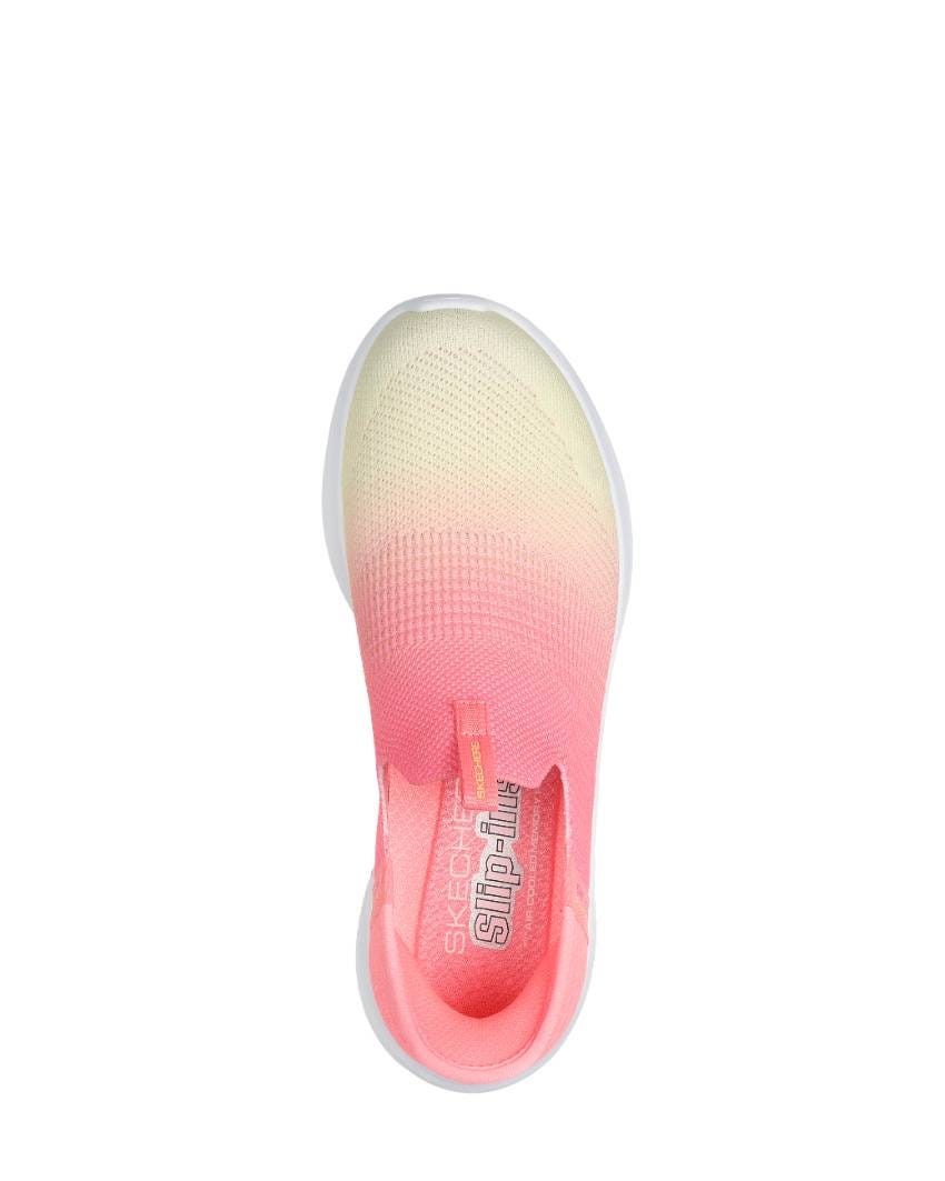 Skechers Slip-Ins: Ultra Flex 3.0 - Beauty Blend - NEON PINK/YELLOW slider