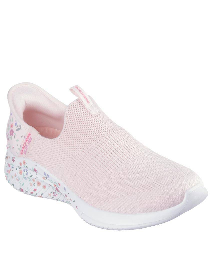 Skechers Slip-Ins: Ultra Flex 3.0 - Bloom On - LIGHT PINK/MULTI slider