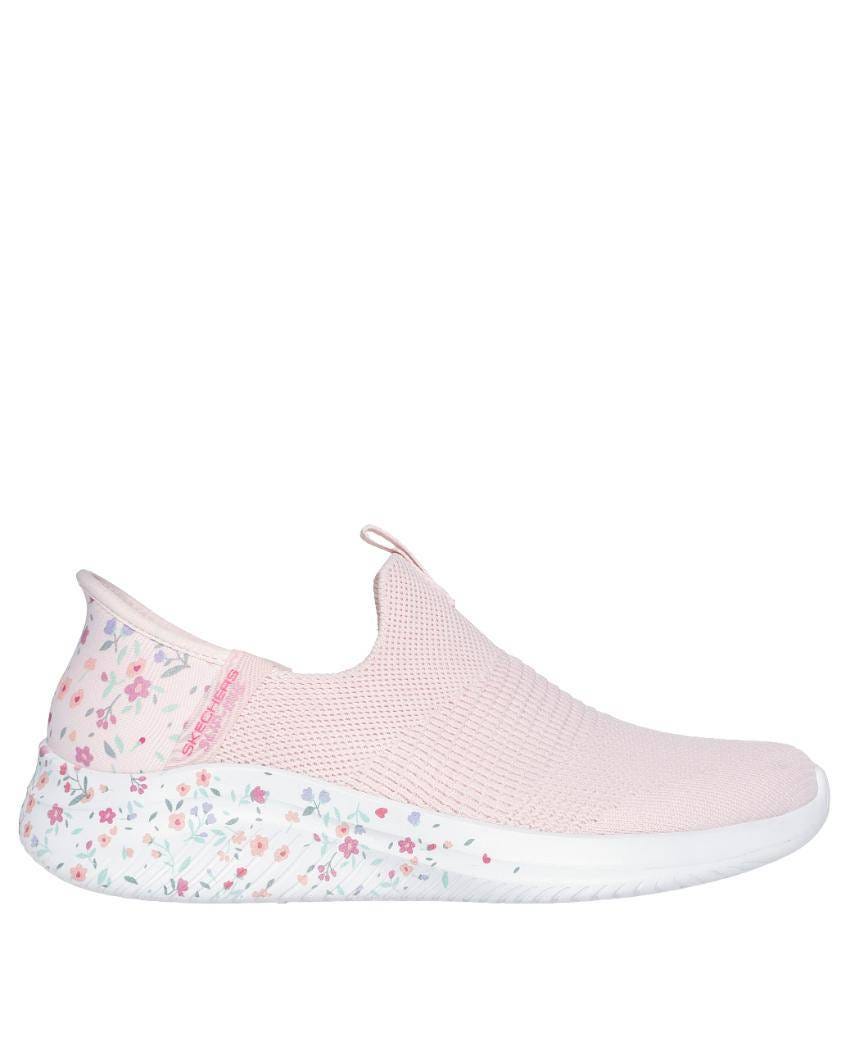 Skechers Slip-Ins: Ultra Flex 3.0 - Bloom On - LIGHT PINK/MULTI slider