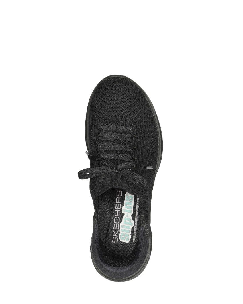 Skechers Slip-Ins: Ultra Flex 3.0 - Brilliant Path Wide Fit - BLACK/BLACK slider