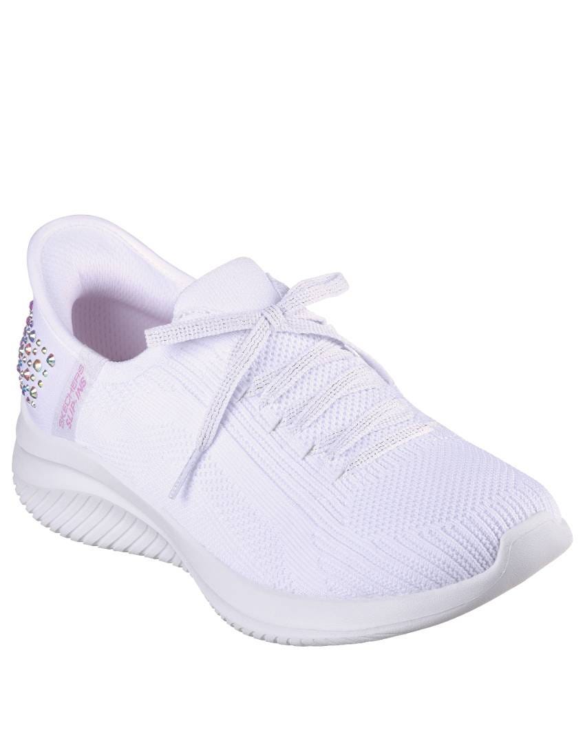 Skechers Slip-Ins: Ultra Flex 3.0 - Shining Glitz - WHITE slider