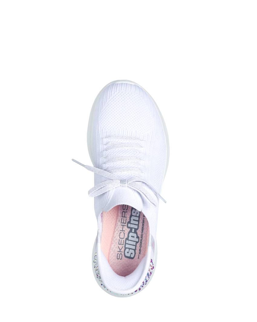 Skechers Slip-Ins: Ultra Flex 3.0 - Shining Glitz - WHITE slider